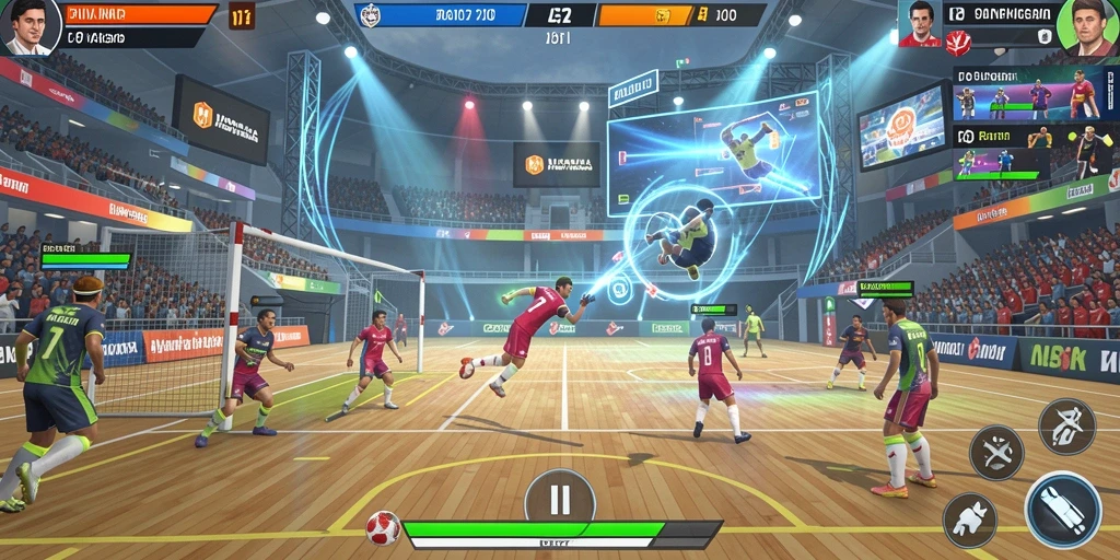 Screenshot momen menantang dalam permainan.