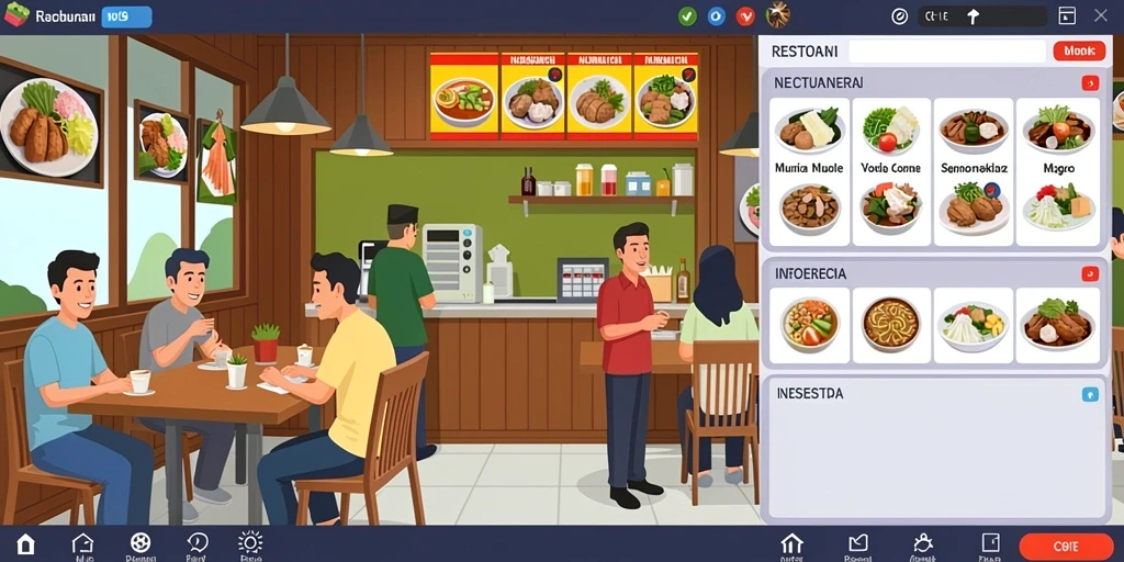 Tangkapan layar dari mode multiplayer yang seru.