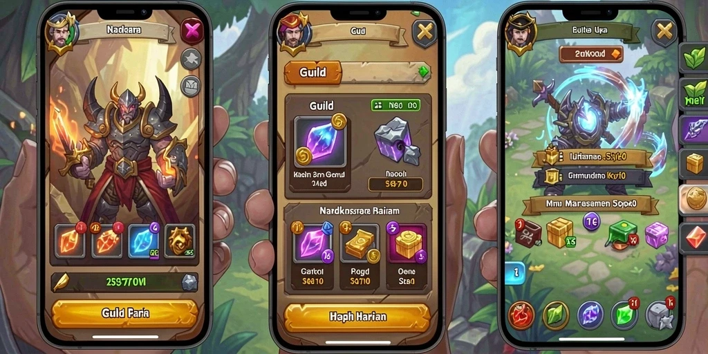 Screenshot dari mode permainan yang penuh aksi.