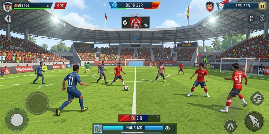 Mode multiplayer seru dengan teman-teman.