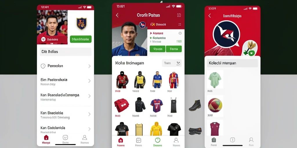 Karakter dengan desain unik dan penuh warna.