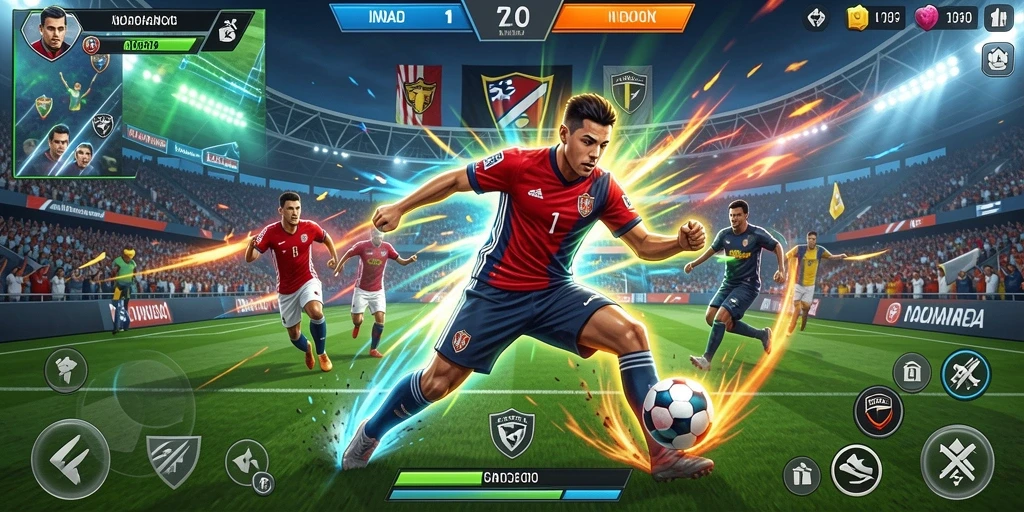 Mode multiplayer yang seru dan kompetitif.