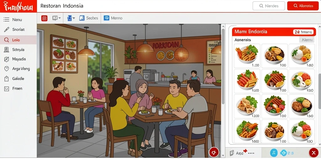 Screenshot menunjukkan salah satu level dengan grafis yang menarik.